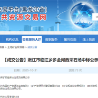 溢價率高達1839%！該地民企競得一建筑用玄武巖